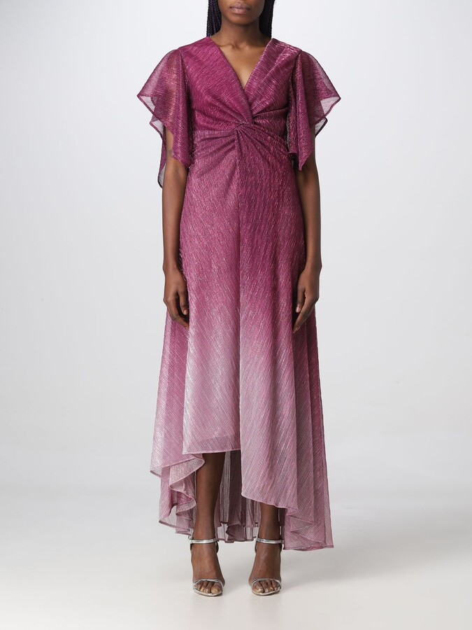 Talbot Runhof Women's Purple Dresses | ShopStyle