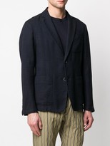 Thumbnail for your product : Barena Patch-Pocket Single Breasted Blazer