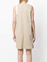 Thumbnail for your product : Love Moschino woven neck shift dress