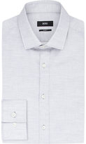 Thumbnail for your product : HUGO BOSS Slim-fit dash-print cotton shirt