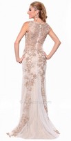 Thumbnail for your product : Atria Embellished Illusion Back Long Evening Dresses