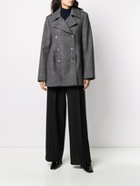Thumbnail for your product : Nina Ricci Checked Woven Coat