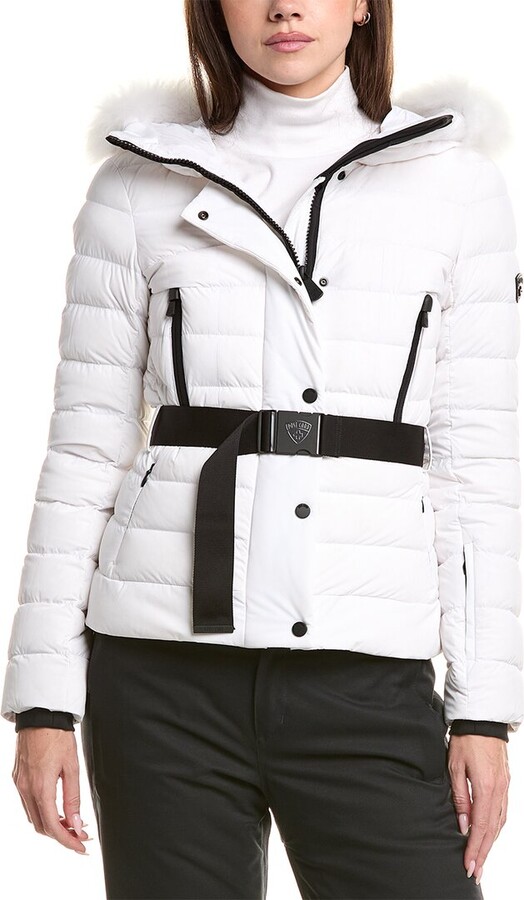 Post Card Alpaca-Trim Down Jacket