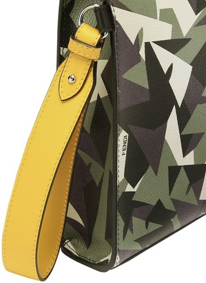 Fendi Camouflage-Print Clutch Bag