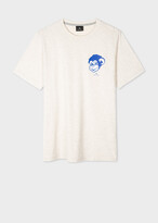 Thumbnail for your product : Paul Smith Men's Oatmeal 'Monkey Face' Cotton T-Shirt
