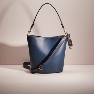 COACH Dakota Glovetanned Leather Bucket Bag