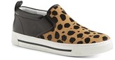 Thumbnail for your product : Marc by Marc Jacobs Leather & Calf Hair Slip-On Sneaker