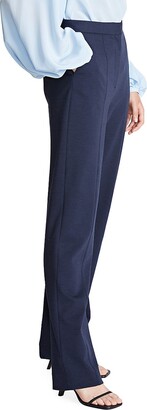 Halston Collins Wool-Blend Tailored Pants