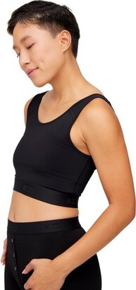 Women's Medium Support Racerback Wirefree Crop Top Fully
