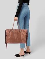 Thumbnail for your product : Diane von Furstenberg Large Ready To Go Fringe Tote Tan Large Ready To Go Fringe Tote