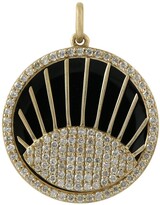 Thumbnail for your product : Artisan 14K Gold Pave Diamond Evil Eye Pendant