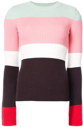 JoosTricot striped bell sleeve sweater
