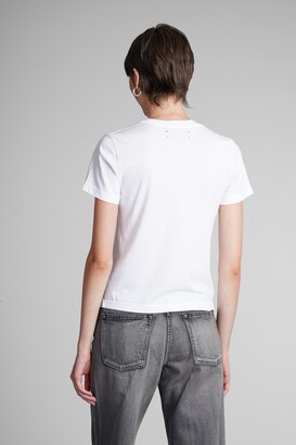 Amiri T-shirt In White Cotton