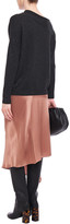 Thumbnail for your product : Brunello Cucinelli One-shoulder Sequined Cashmere And Silk-blend Sweater
