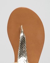 Thumbnail for your product : London Rebel Toepost Flat Sandals