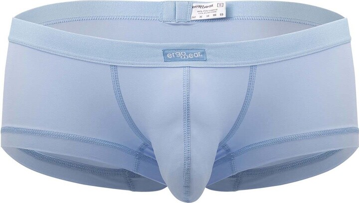 ErgoWear Men's Underwear Boxer Brief SLK (Sky Blue/S) - ShopStyle