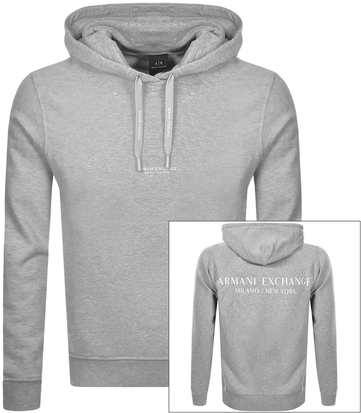 armani pullover hoodie