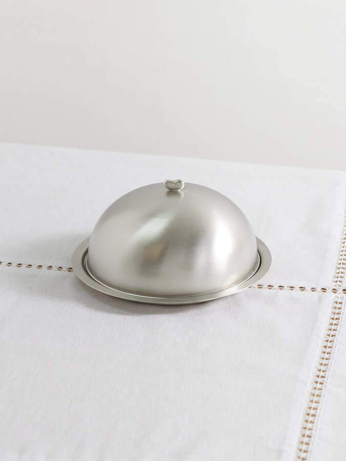 Gohar World - Large Nickel-plated Cloche - Silver