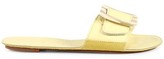 Thumbnail for your product : Definery Loop Leather Flat Sandals