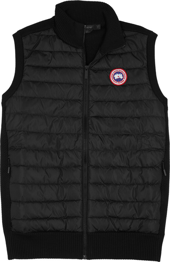 Canada Goose Hybridge Knit Quilted Shell Gilet