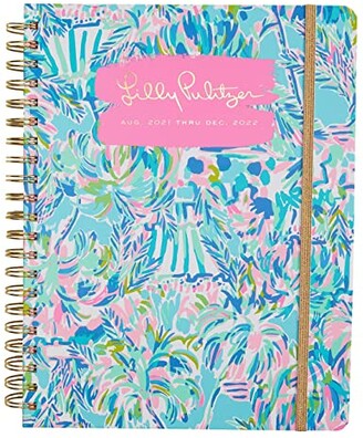 Hardcover Agenda... Lilly Pulitzer Jumbo 2021-2022 Planner Daily Weekly Monthly 