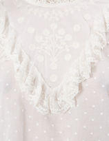 Thumbnail for your product : Ulla Johnson Pearl Noemie Lace Embroidered Blouse