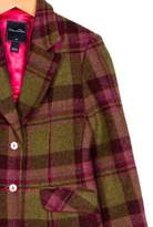 Thumbnail for your product : Oscar de la Renta Girls' Plaid Wool Blazer