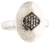 Thumbnail for your product : Gurhan Hoopla Diamond Disc Ring