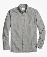 Thumbnail for your product : Brooks Brothers Glen Plaid Brushed-Cotton Flannel Sport Shirt