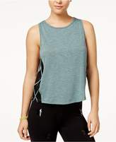 Thumbnail for your product : Jessica Simpson The Warm Up Mesh-Detail Tank Top