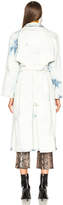 Thumbnail for your product : Esteban Cortazar Trench Coat in Bleach | FWRD