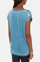 Thumbnail for your product : Topshop Burnout V-Neck Tee