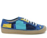 Thumbnail for your product : Comme des Garcons Blue And Yellow Patchwork Sneakers