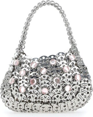 Paco Rabanne Mini eyelet-embellished PVC tote - ShopStyle