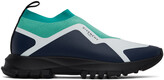 Thumbnail for your product : Givenchy Green Spectre Runner Sock Low Sneakers