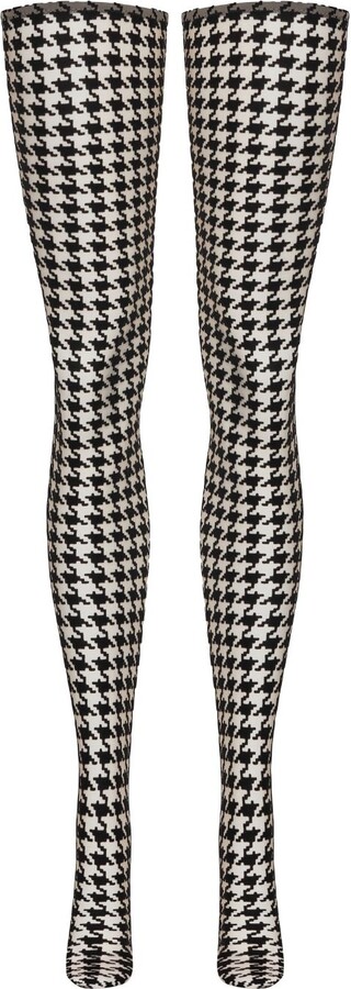 Perilla Black Oxford Stockings