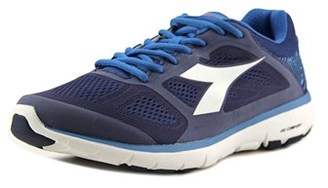 Diadora X Run Men Round Toe Synthetic Blue Running Shoe.