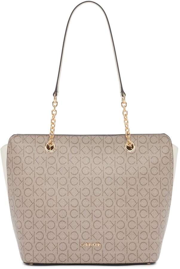 Calvin Klein White Handbags | ShopStyle