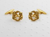 Thumbnail for your product : Lee Renee Rose Halo Cufflinks - Gold