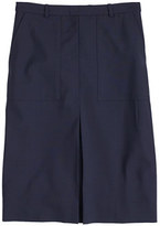 Thumbnail for your product : J.Crew Petite patch pocket skirt in stretch wool