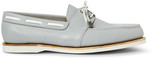 Thumbnail for your product : John Lobb Livonia Leather Boat Shoes