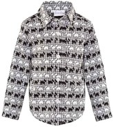 Thumbnail for your product : Rachel Riley Black and Ivory Scotty Dog Print Shirt