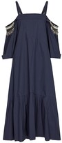 Thumbnail for your product : Dorothee Schumacher Poplin Fantasy cotton dress