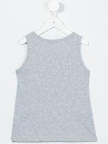 Thumbnail for your product : MSGM Kids logo print tank top