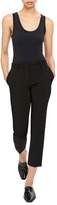 Thumbnail for your product : Theory Flat Front Crop Tailored Trousers