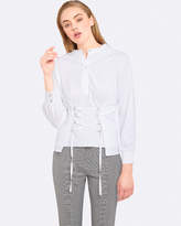 Thumbnail for your product : Oxford Zoe Lace Up Shirt