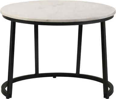 Latitude Run Miguel Round Accent Table with Marble Top