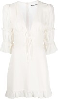 Thumbnail for your product : Reformation ruffle-detail Laurelei dress