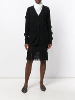 Thumbnail for your product : Simone Rocha textured v-neck cardigan