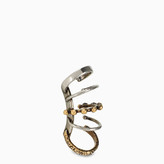 Thumbnail for your product : Alexander McQueen Brass ear cuff